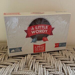 A Little Wordy Tile Game for 2 Players New Sealed
